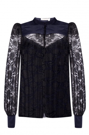 Transparent pleated top, zdjęcie 1 Transparent pleated top od See By Chloe